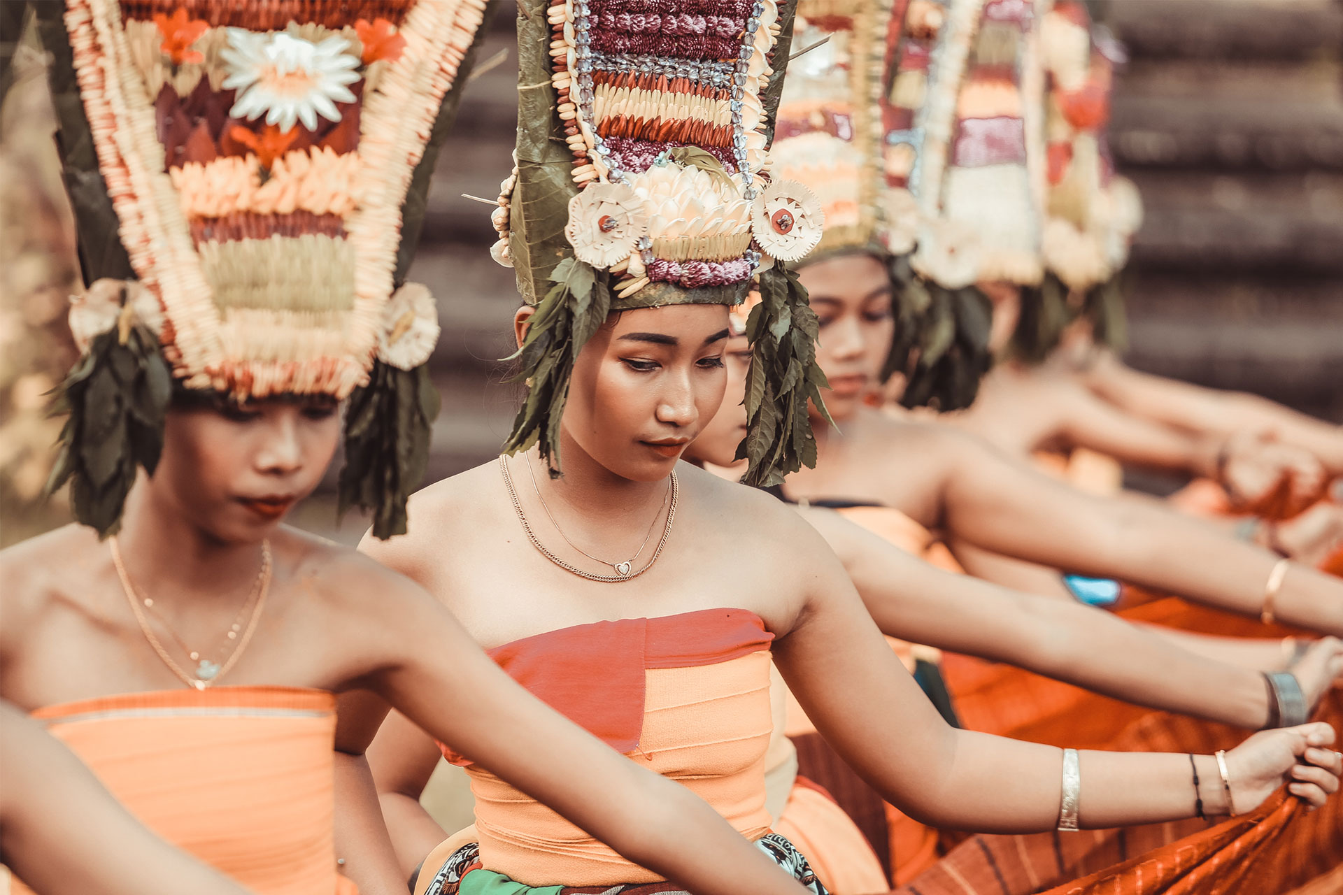 Balinese Rejang Dance